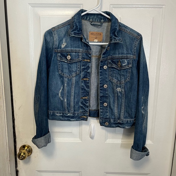 Hollister Jackets & Blazers - Hollister Blue Denim Jacket